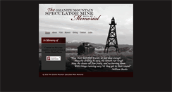 Desktop Screenshot of minememorial.org